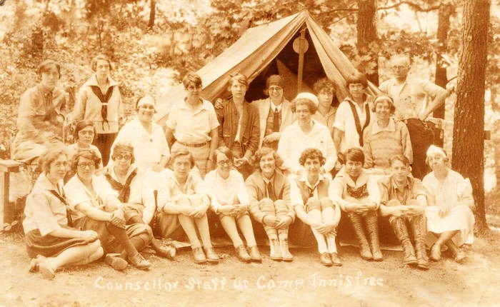 Camp Innisfree - Vintage Postcard